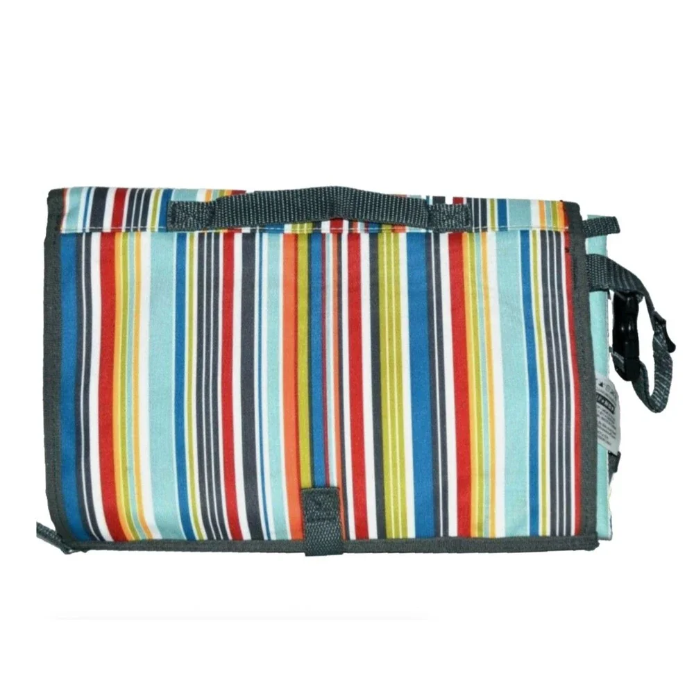 Skip Hop Changing Station Baby Portable Diaper Changing Pad Organizer Striped